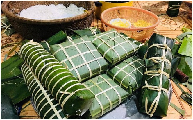 bánh trưng bánh téc