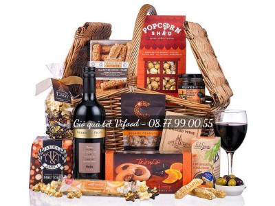 Giỏ quà Tết theo yêu cầu TPHCM năm 2025 - Vifood